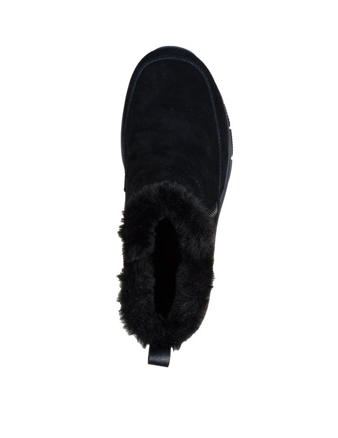 Botines de pelo Skechers en negro mujer