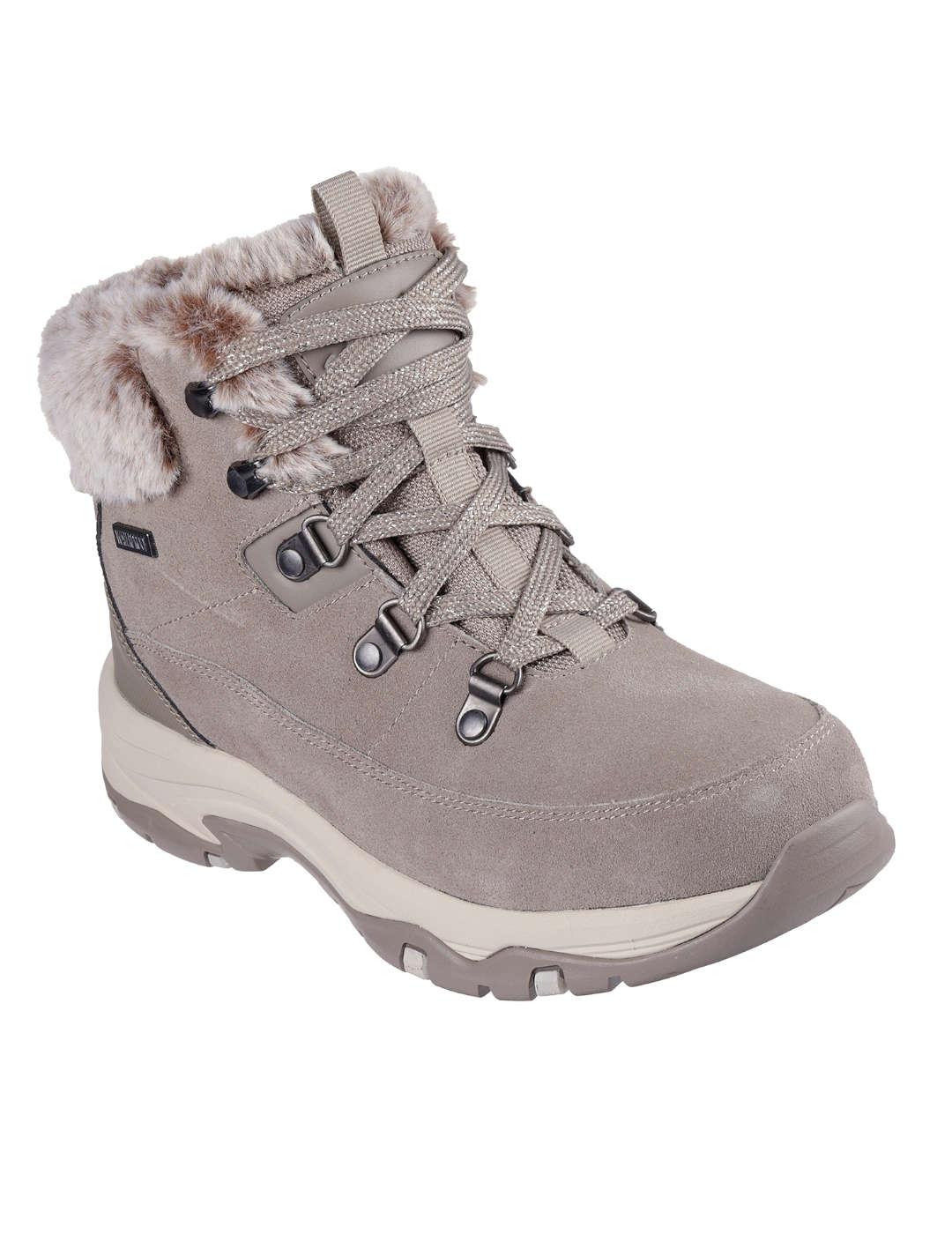 Botines Skechers Trego waterproof para mujer