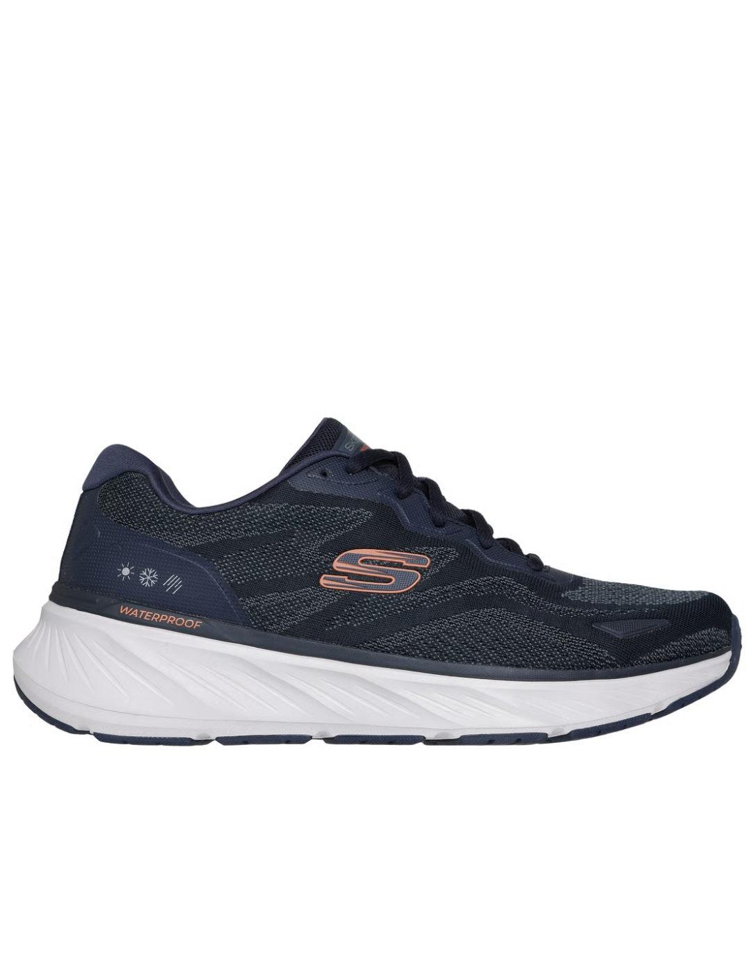 Deportiva Skechers impermeable 232842 azul